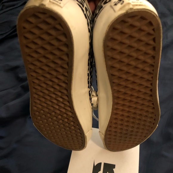 Comme des Garçons x OG Authentic LX ‘CDG Print - Blanc De Blanc’ worn once sz8.5 - Picture 5 of 10